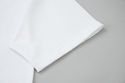 260106 New high-quality three-dimensional thick plate letter T-shirt