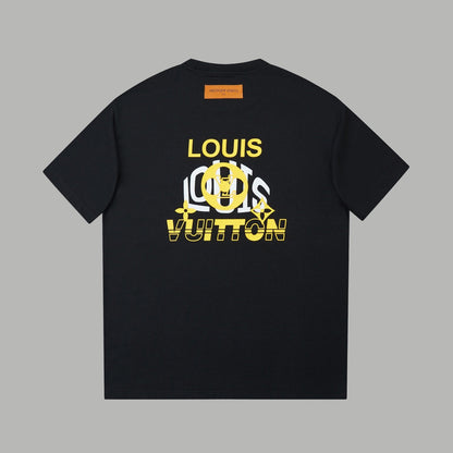 260106 New high-quality three-dimensional thick plate letter T-shirt