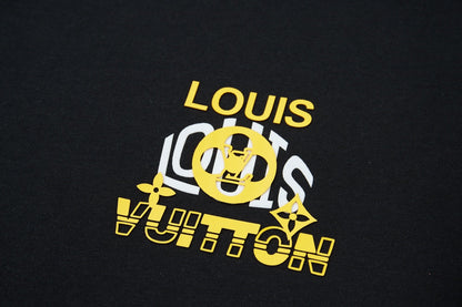 260106 New high-quality three-dimensional thick plate letter T-shirt