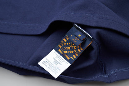 260106 New high-quality three-dimensional thick plate letter T-shirt