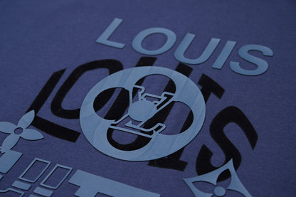 260106 New high-quality three-dimensional thick plate letter T-shirt