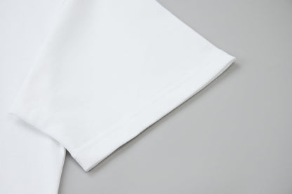 260106 New high-quality three-dimensional thick plate letter T-shirt