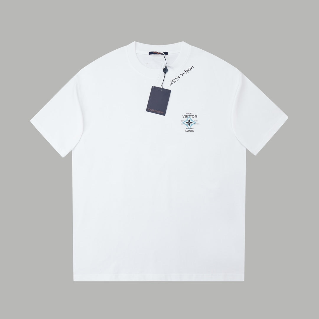 260106 New high-quality, simple digital print T-shirt