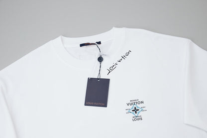 260106 New high-quality, simple digital print T-shirt