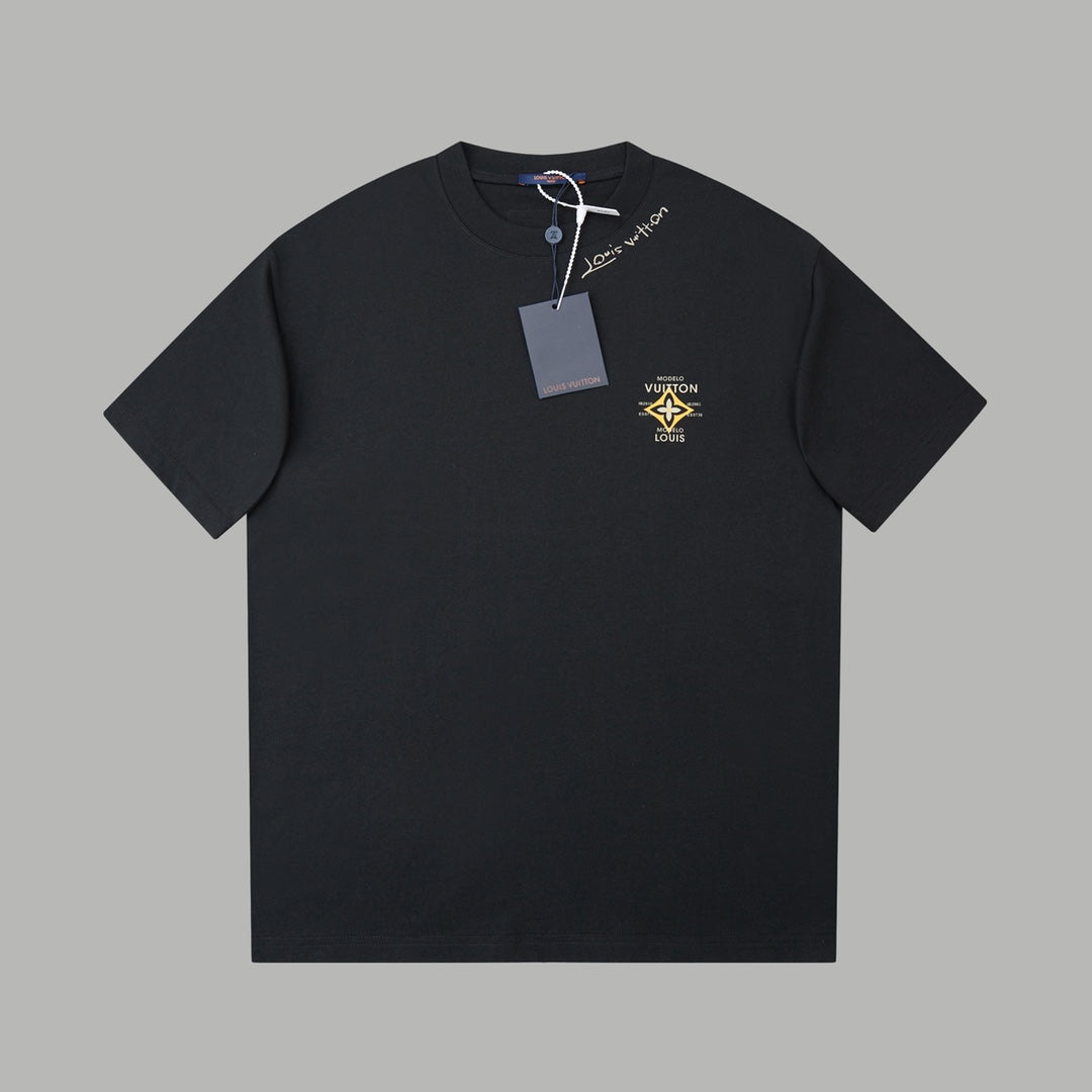 260106 New high-quality, simple digital print T-shirt