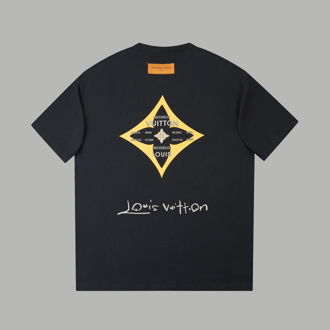 260106 New high-quality, simple digital print T-shirt