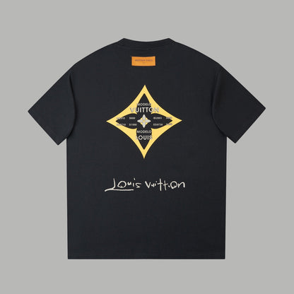 260106 New high-quality, simple digital print T-shirt