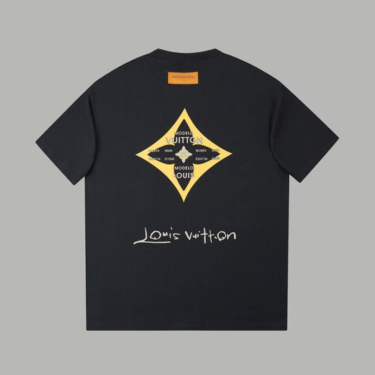 260106 New high-quality, simple digital print T-shirt