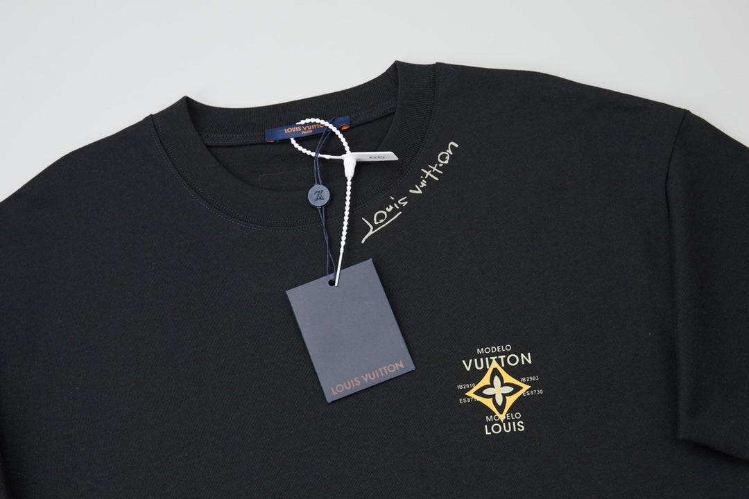 260106 New high-quality, simple digital print T-shirt