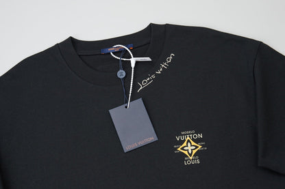 260106 New high-quality, simple digital print T-shirt