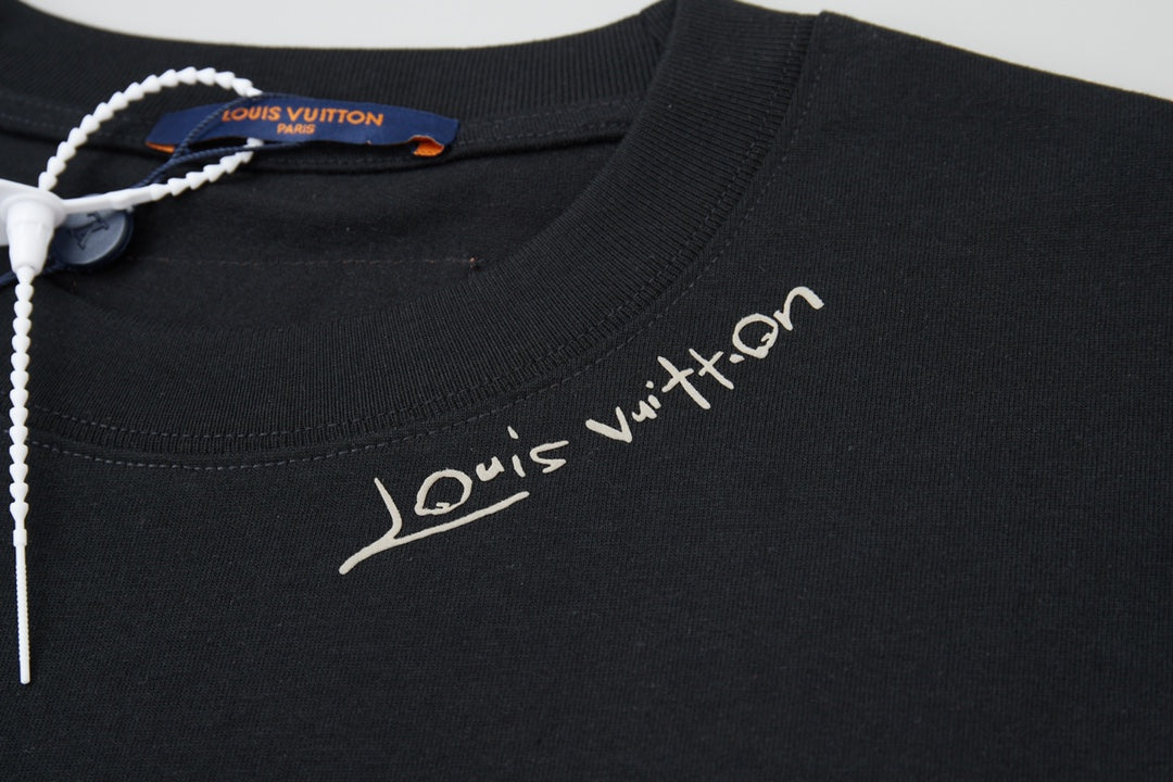 260106 New high-quality, simple digital print T-shirt