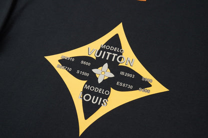 260106 New high-quality, simple digital print T-shirt