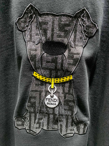 260106 New high-quality jacquard patch T-shirt
