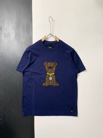 260106 New high-quality jacquard patch T-shirt