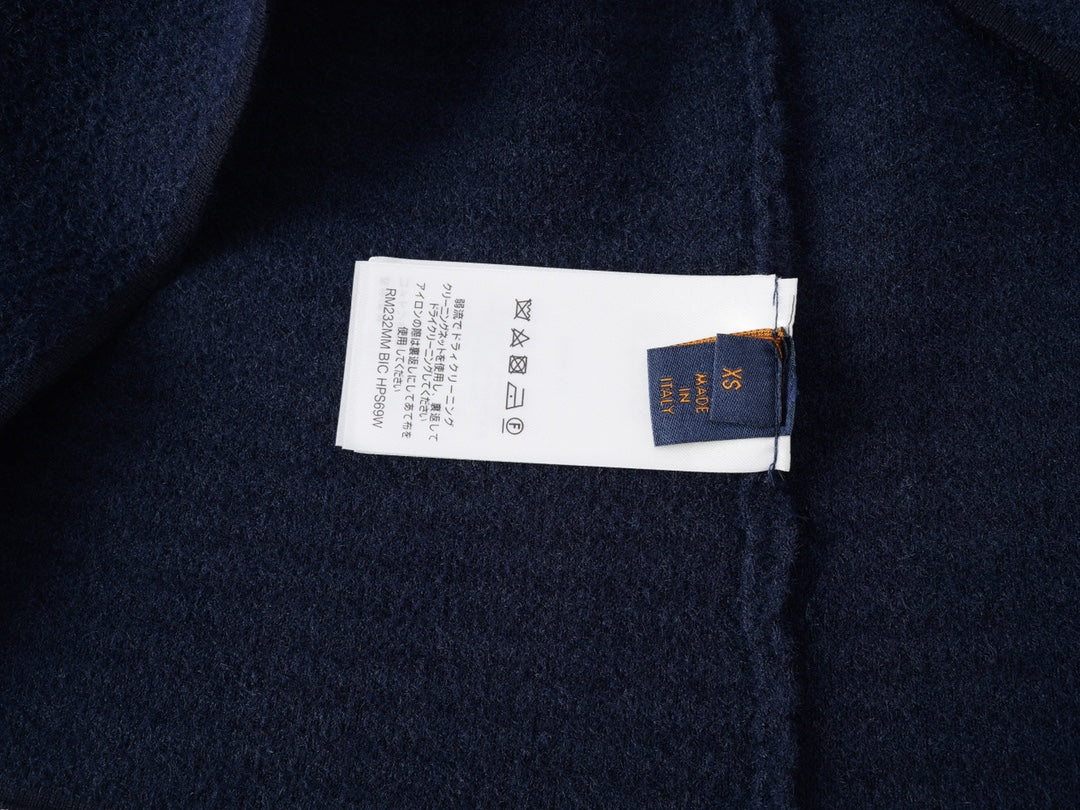 260106 New high-quality patchwork jacquard woolen T-shirt
