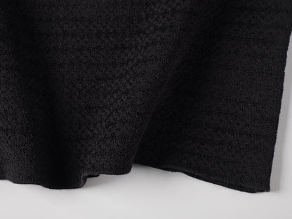 260106 New high-quality patchwork jacquard woolen T-shirt
