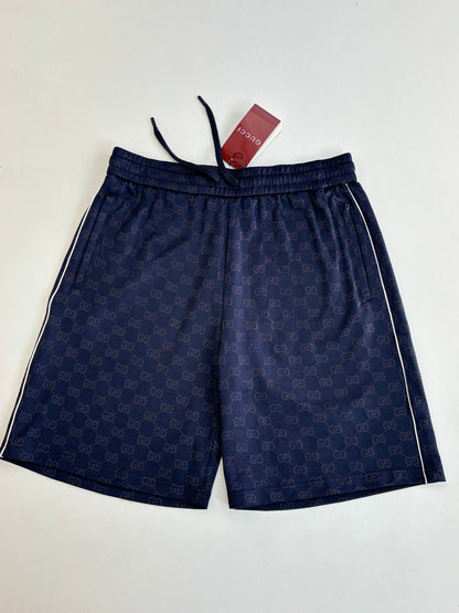 260106 New high-quality full-print plain knitted jacquard suit shorts