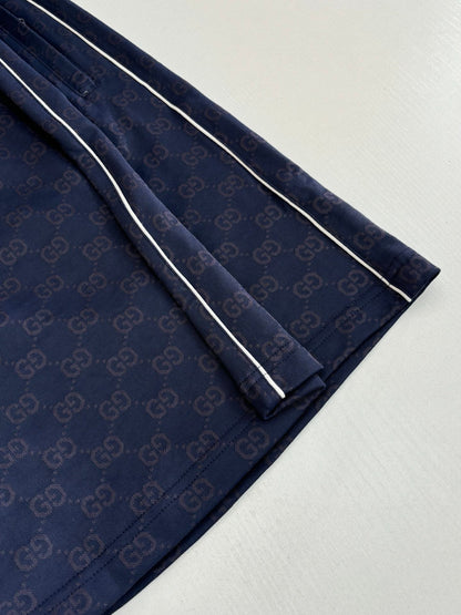 260106 New high-quality full-print plain knitted jacquard suit shorts