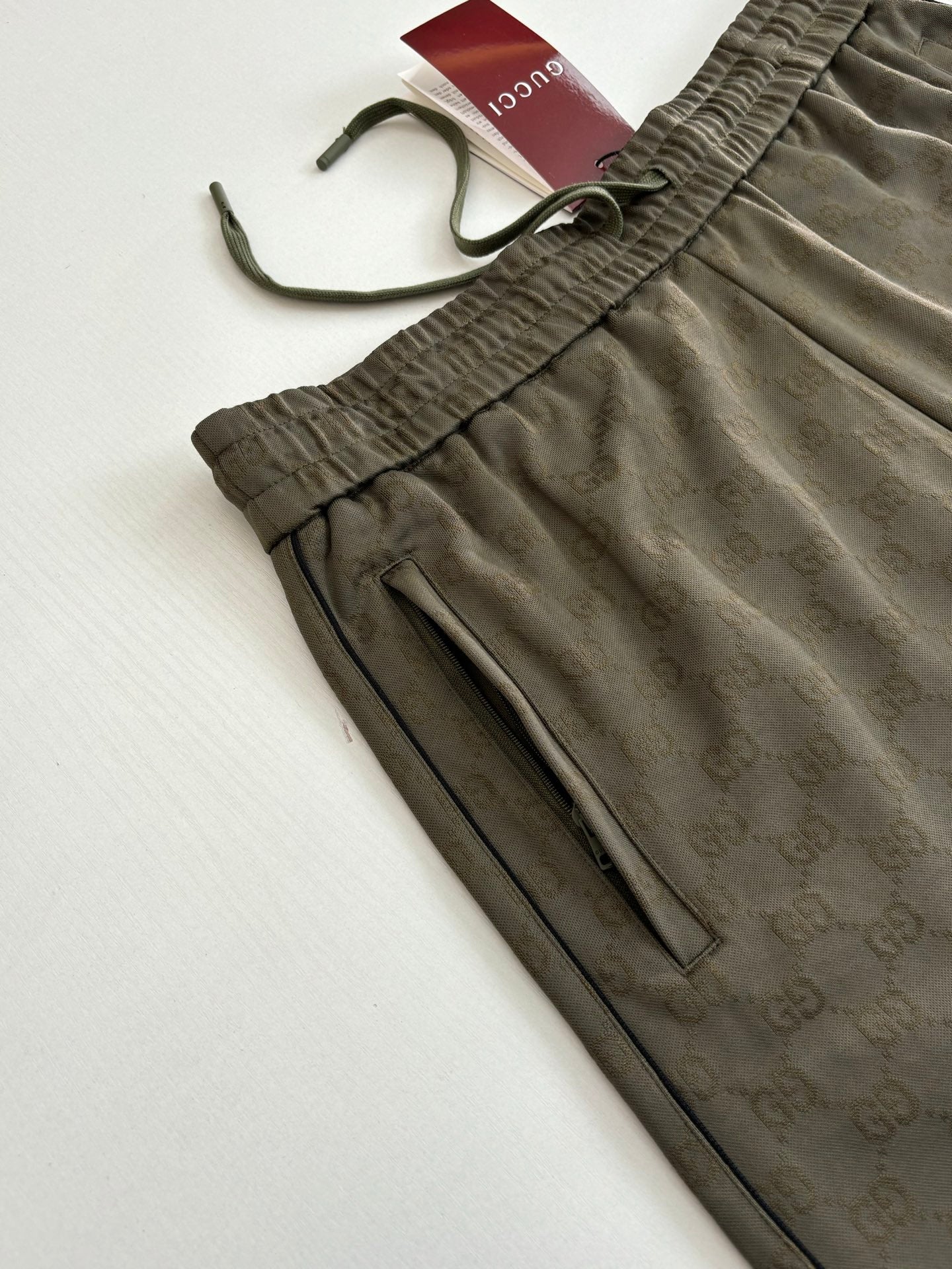 260106 New high-quality full-print plain knitted jacquard suit shorts