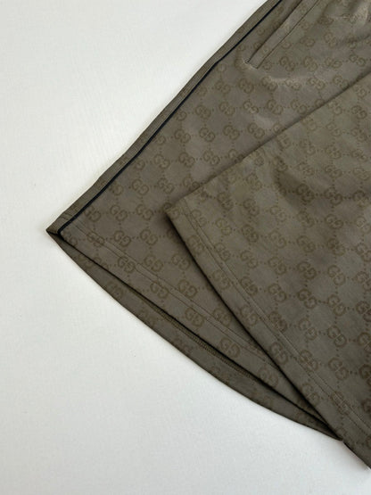 260106 New high-quality full-print plain knitted jacquard suit shorts