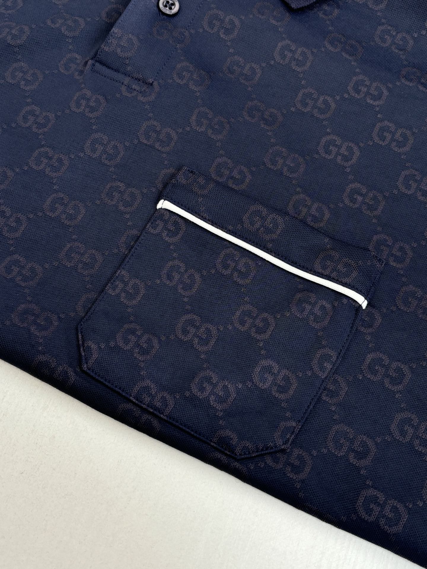 260106 New high-quality full-print plain weave jacquard suit T-shirt