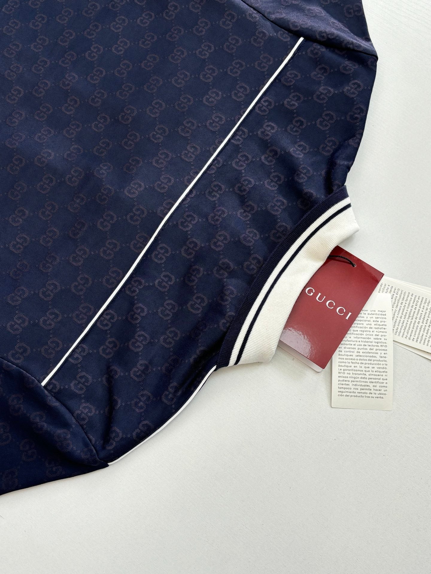 260106 New high-quality full-print plain weave jacquard suit T-shirt