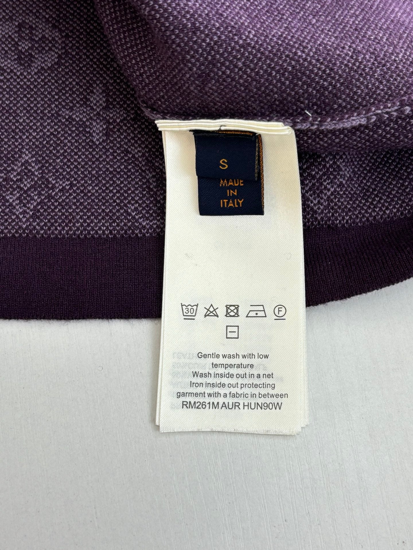 260106 New high-quality gradient jacquard knitted T-shirt