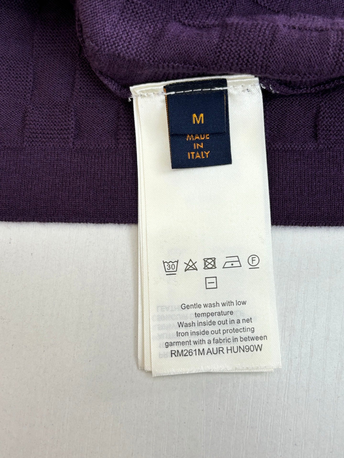 260106 New high-quality checkered 1854 embroidered cotton knitted T-shirt