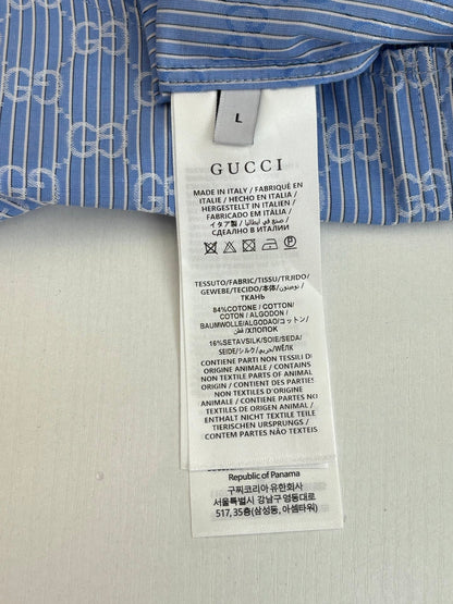 260106New high-quality full-printed jacquard cotton lapel long-sleeved shirt