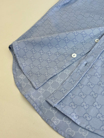 260106 new high-quality long-sleeved shirt with full-print equestrian sports embroidery