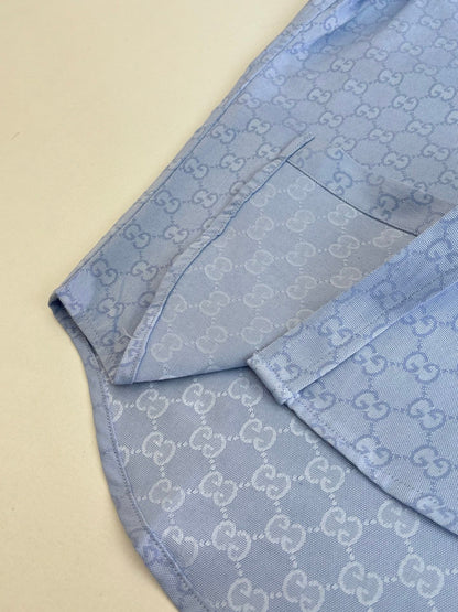 260106 new high-quality long-sleeved shirt with full-print equestrian sports embroidery