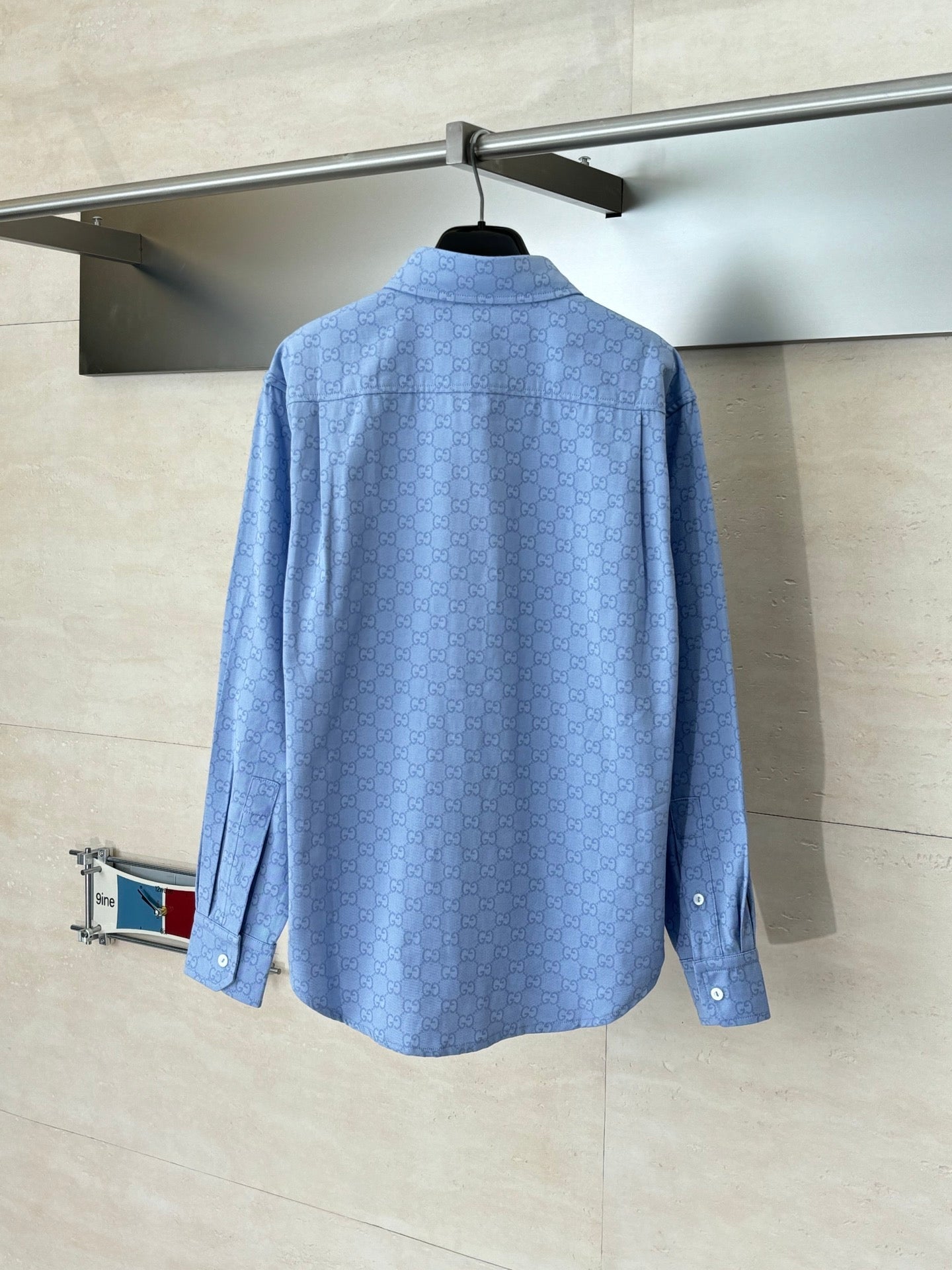 260106 new high-quality long-sleeved shirt with full-print equestrian sports embroidery