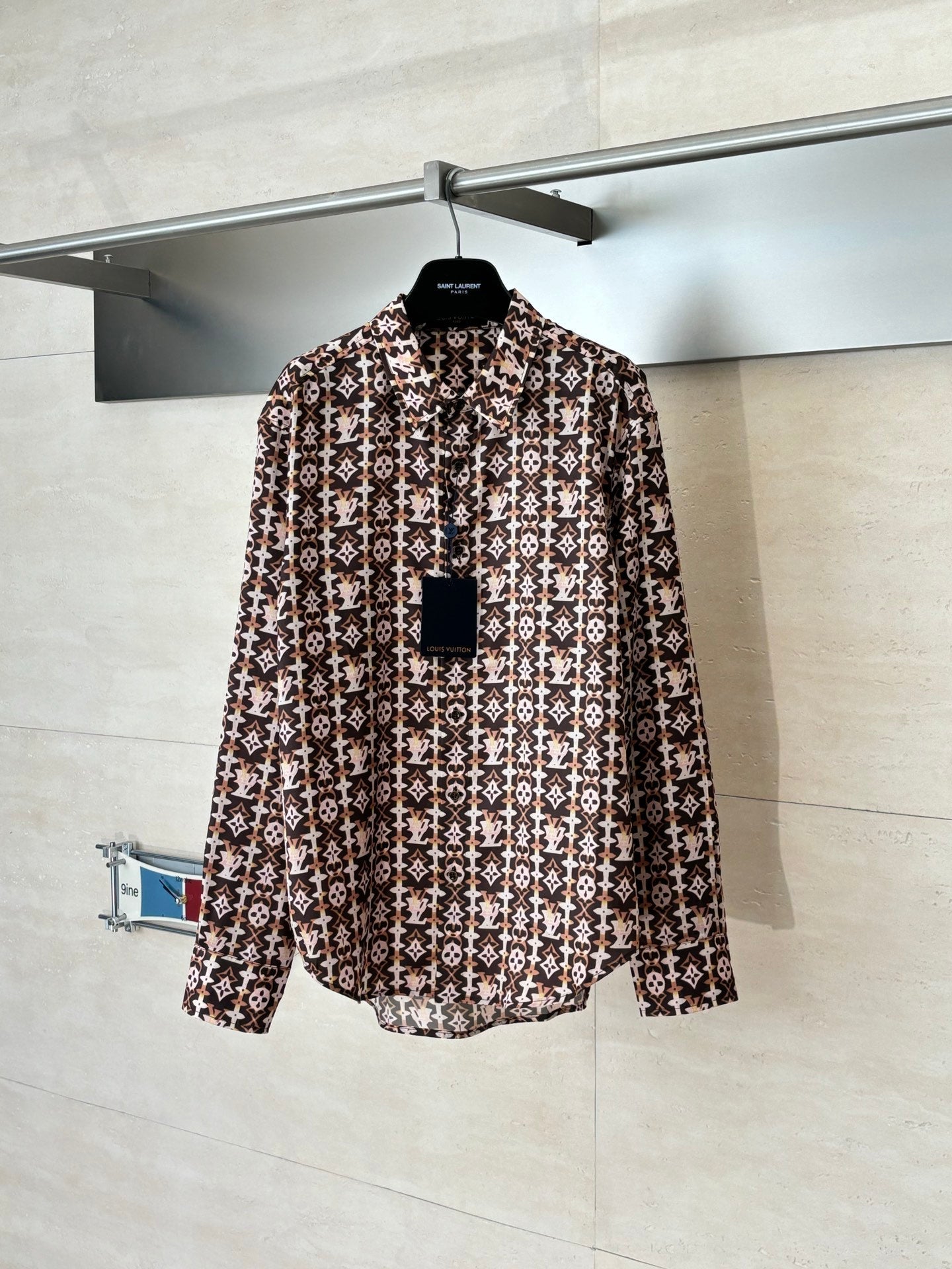 260106 New high-quality patterned printed long-sleeved mulberry silk long-sleeved shirt