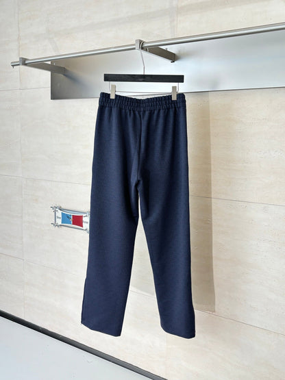 260106 New high-quality full-printed jacquard casual suit trousers