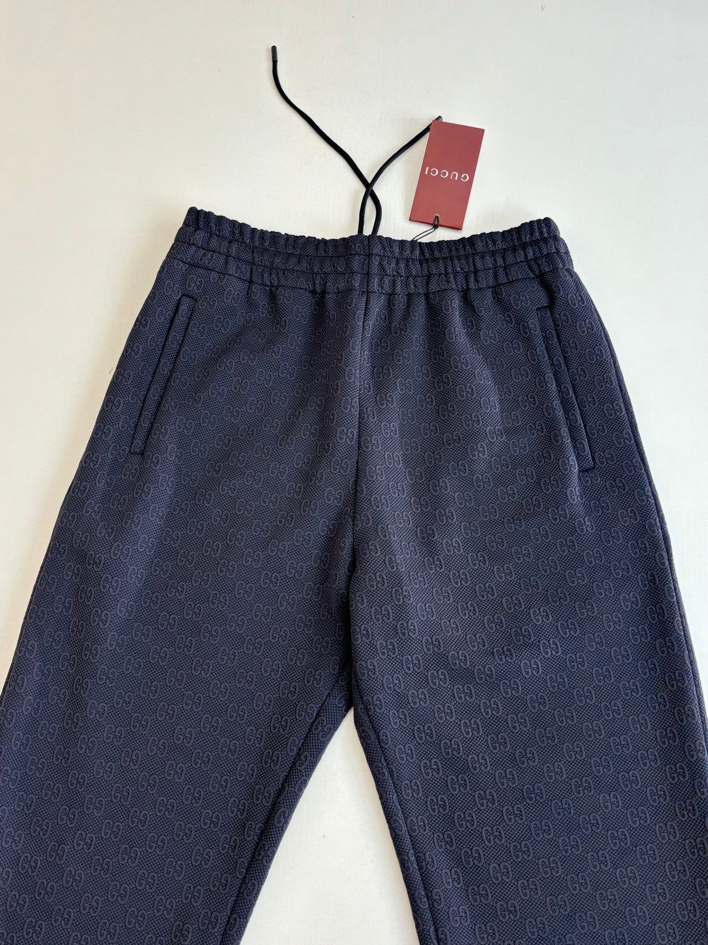 260106 New high-quality full-printed jacquard casual suit trousers