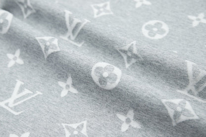 260106 New high-quality custom-made fabric jacquard short-sleeved T-shirt