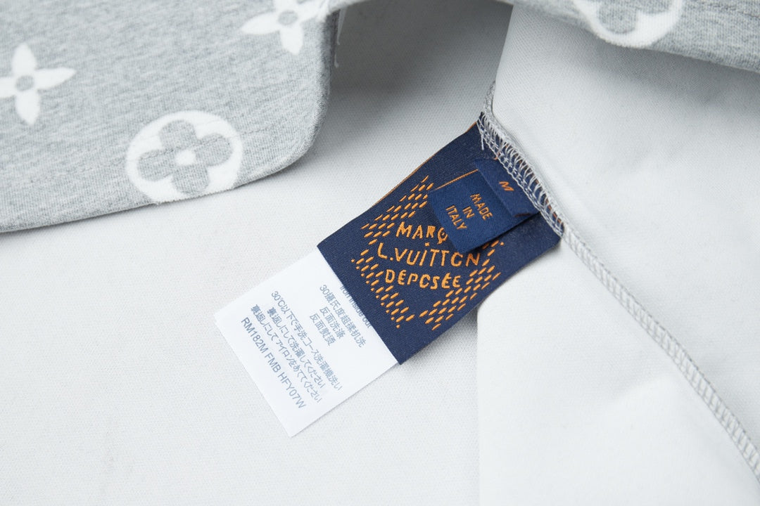 260106 New high-quality custom-made fabric jacquard short-sleeved T-shirt