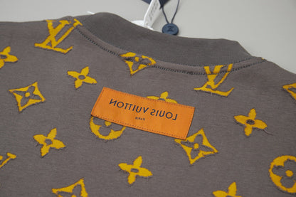 260106 New high-quality custom-made fabric jacquard short-sleeved T-shirt
