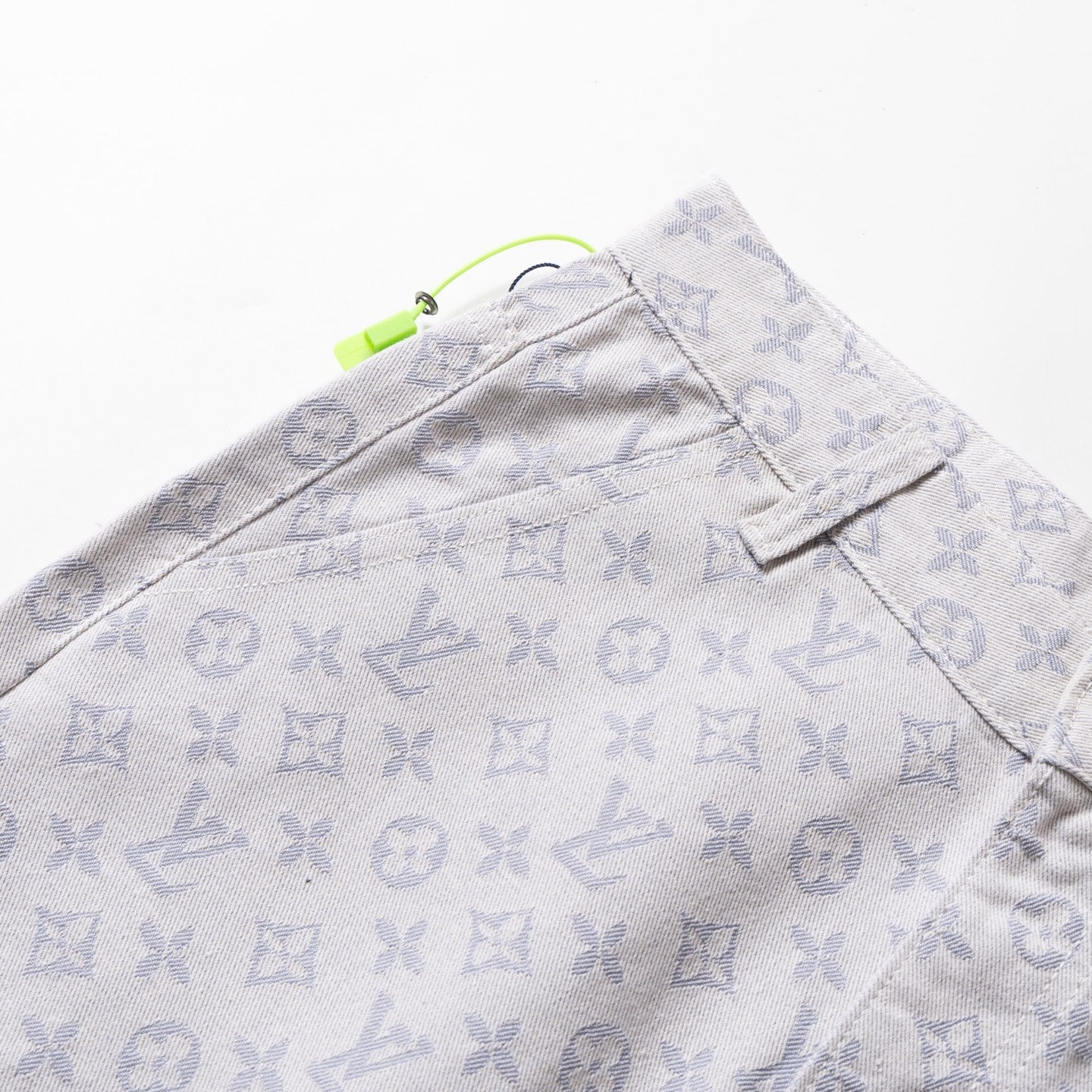 260113 New high-quality washed full-print denim shorts