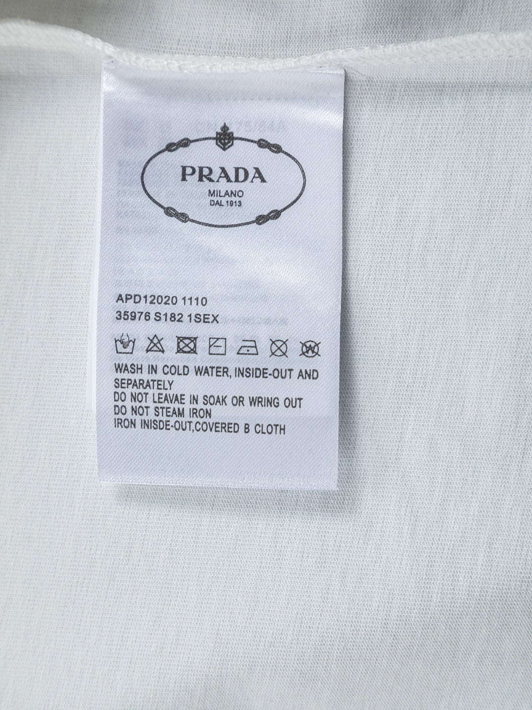 260113 New high-quality leather-lined logo T-shirt