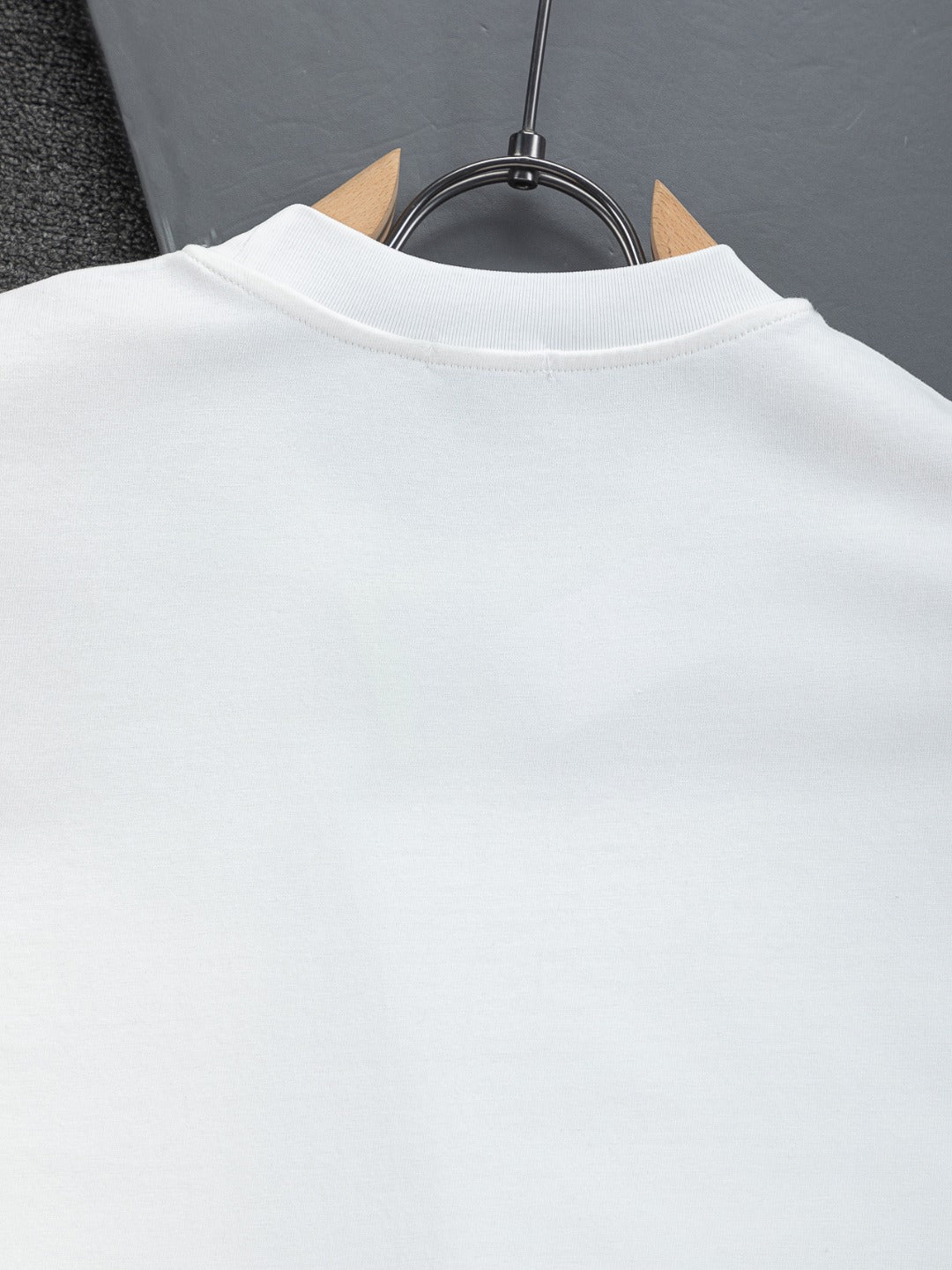 260113 New high-quality side-striped patchwork T-shirt