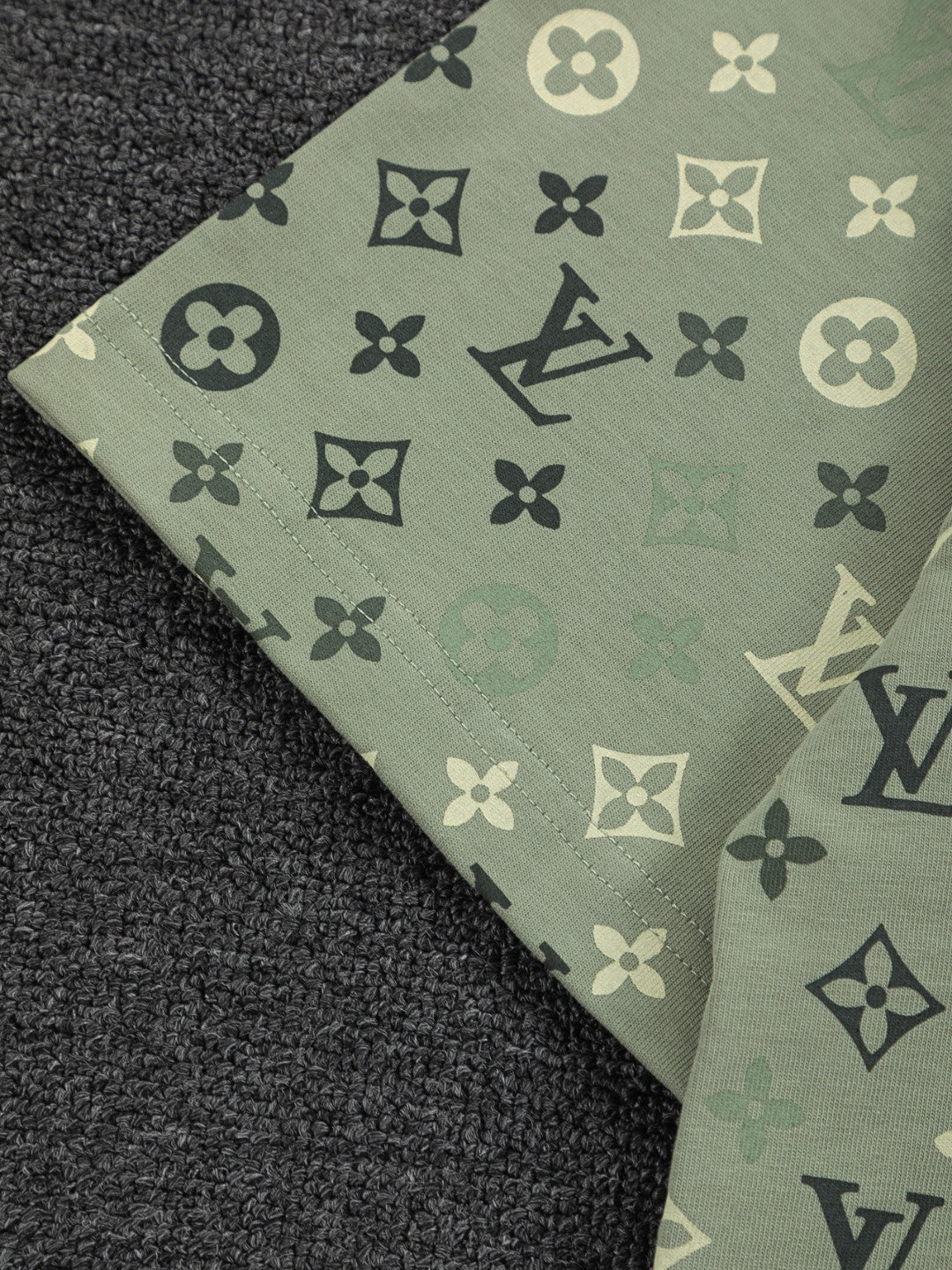 260113 New high-quality feature gradient printed T-shirt