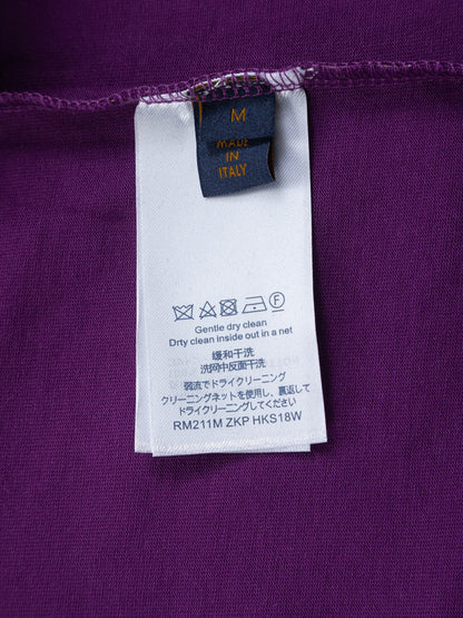 260113 New high-quality feature gradient printed T-shirt