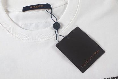 260113 New high-quality feature-printed T-shirt