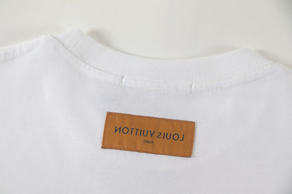 260113 New high-quality feature-printed T-shirt