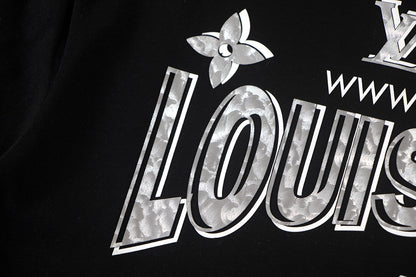 260113 New high-quality feature-printed T-shirt