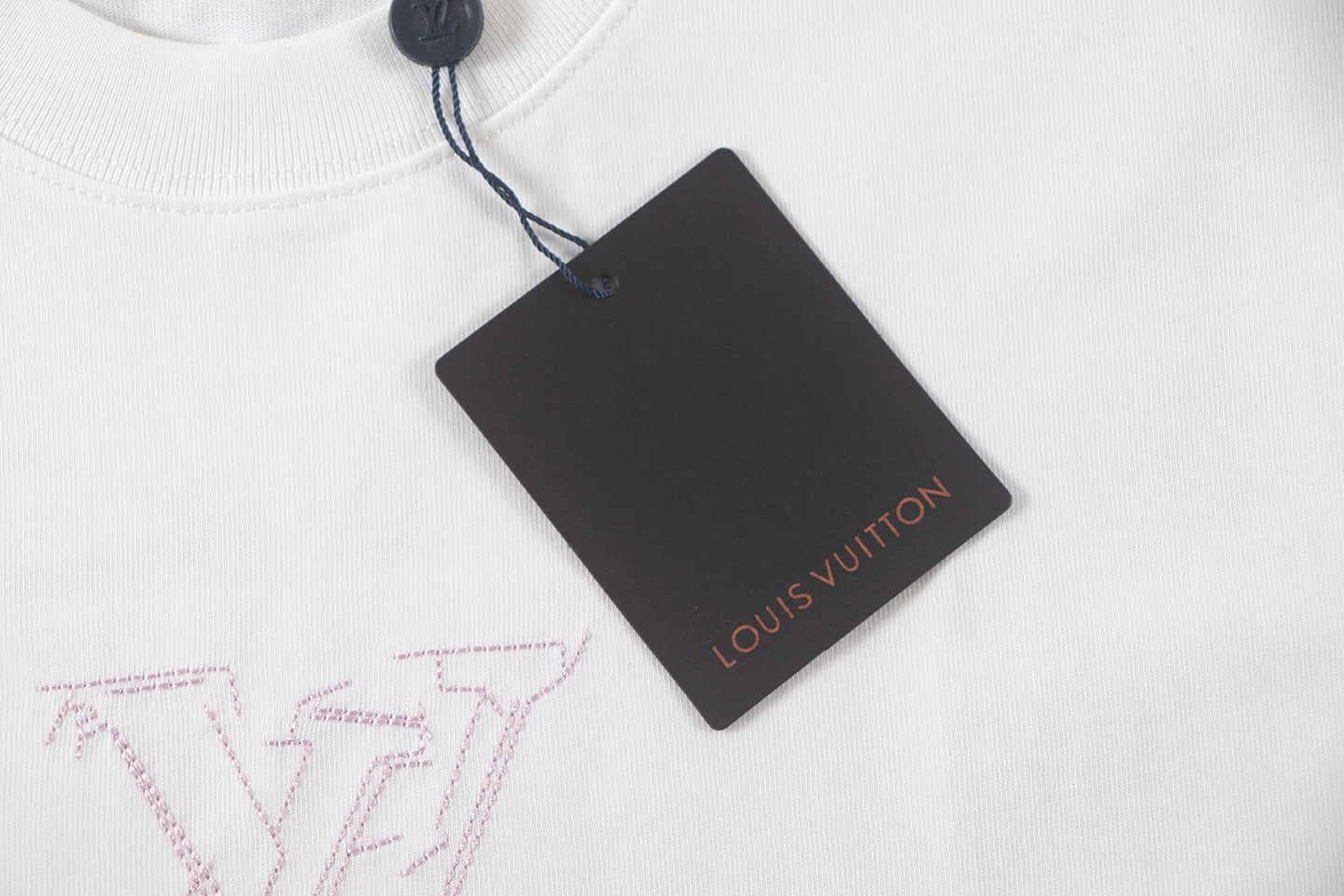 260113 New high-quality embroidered connected T-shirt