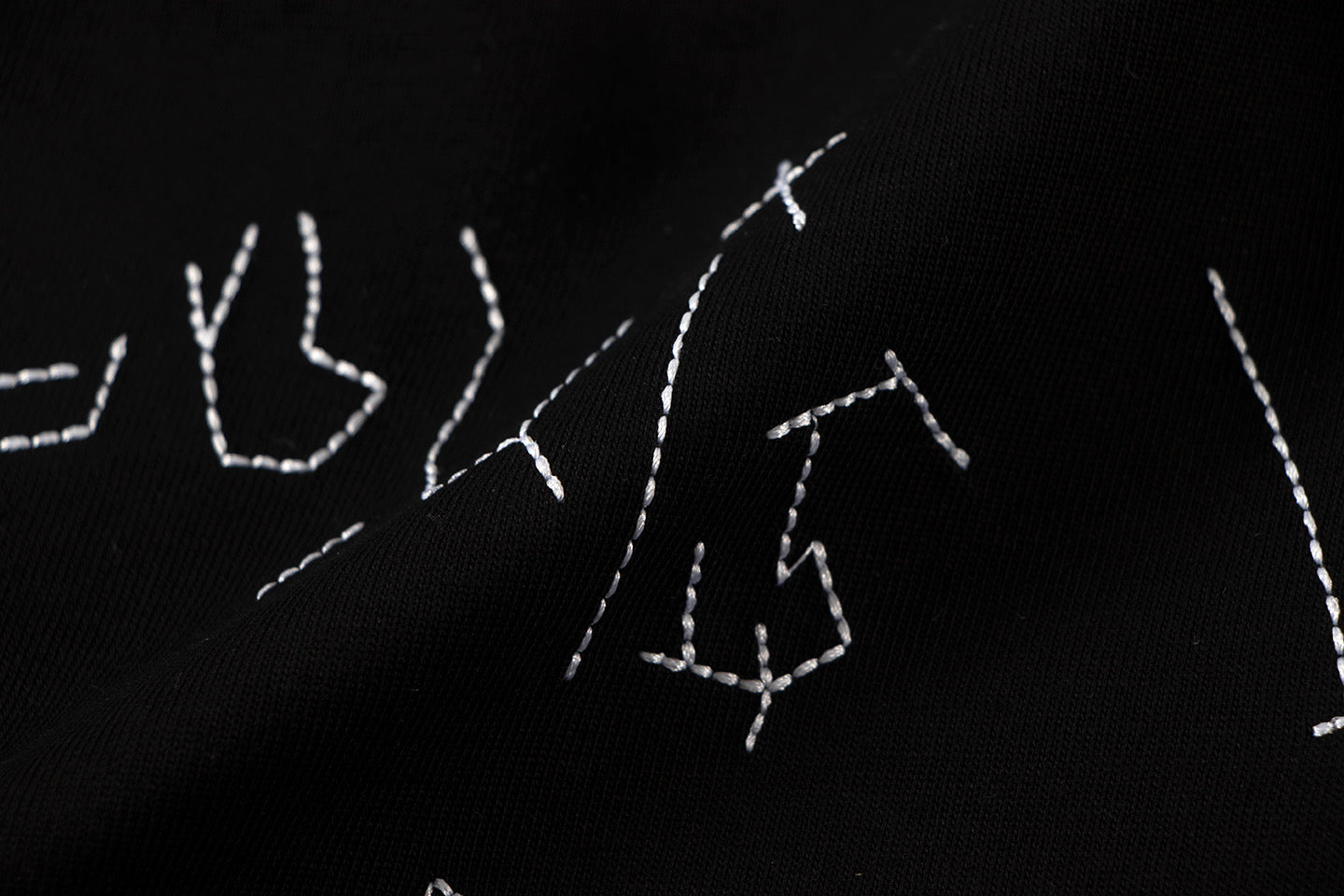 260113 New high-quality embroidered connected T-shirt