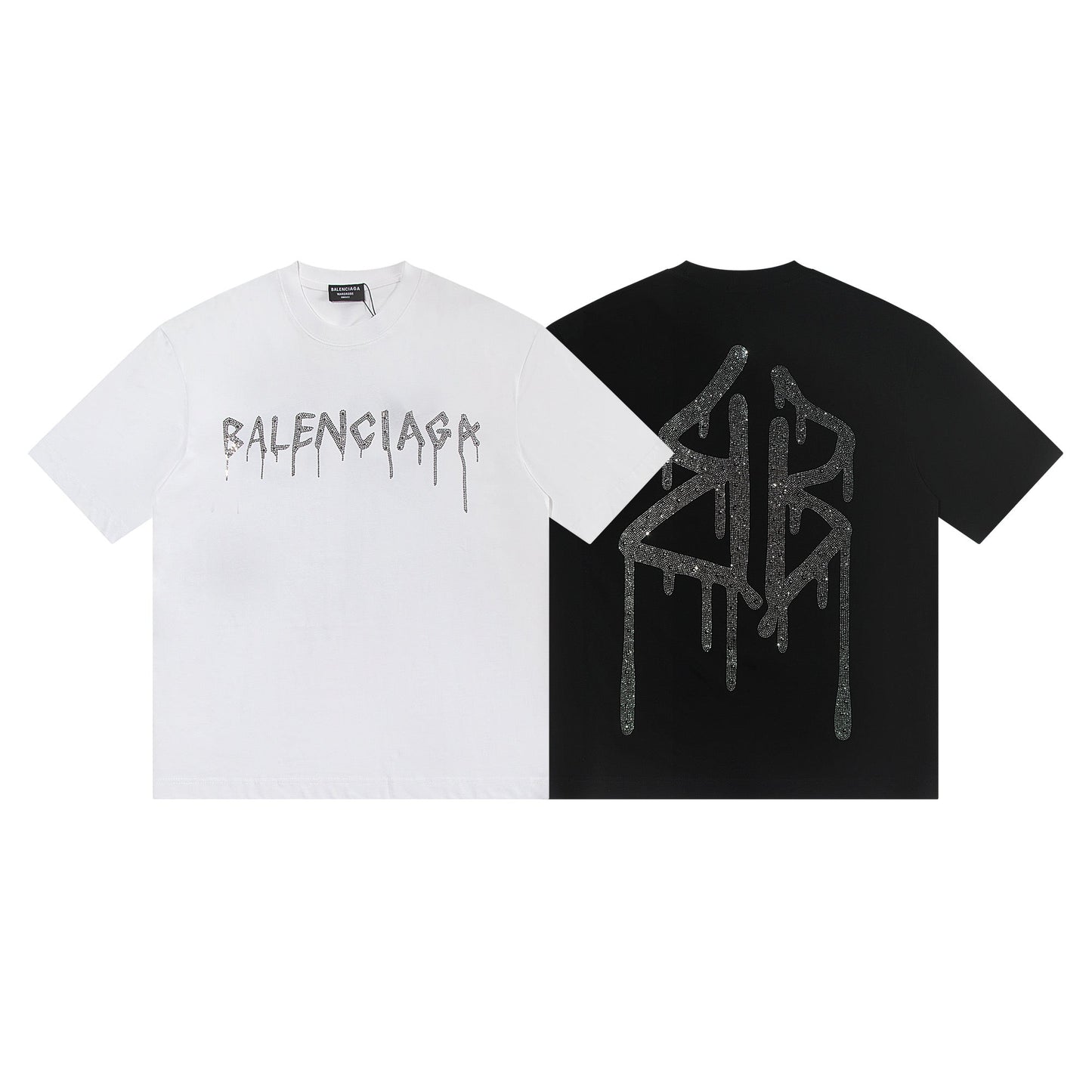260113 New high-quality classic beaded T-shirt