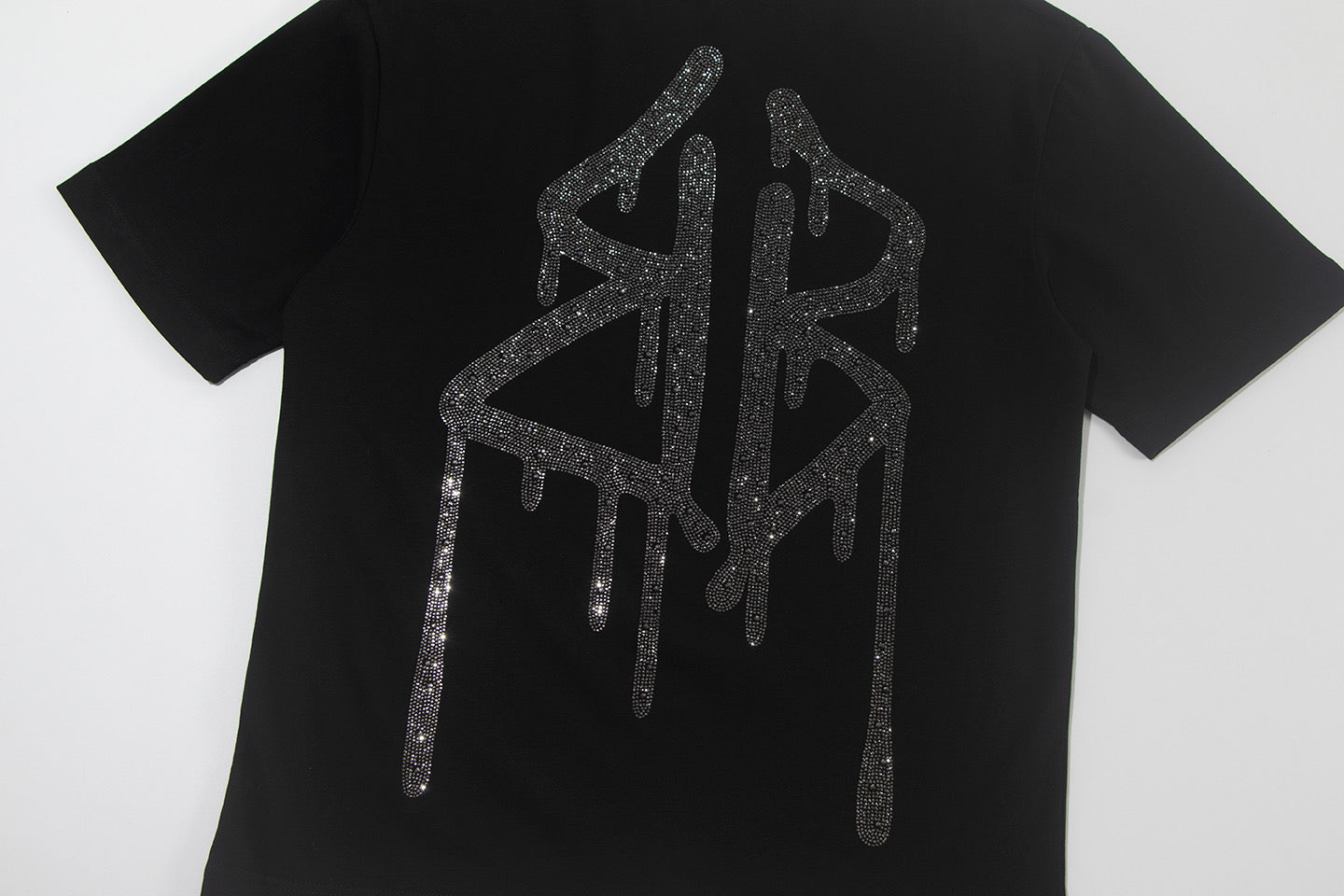 260113 New high-quality classic beaded T-shirt
